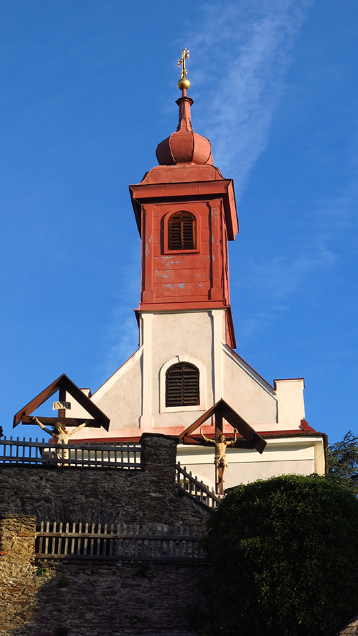 St. Radegund, Kalvarienbergkirche am Morgen. Foto: ©Auferbauer