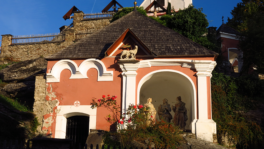 St. Radegund, Kalvarienberg am Morgen. Foto: ©Auferbauer