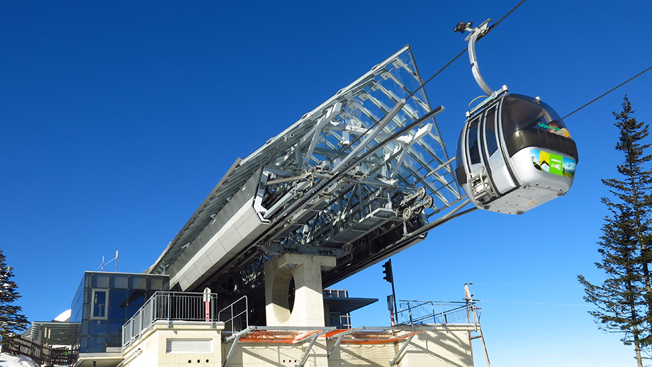 Schöckl-Seilbahn-Bergstation (1436 m). Foto: ©Auferbauer