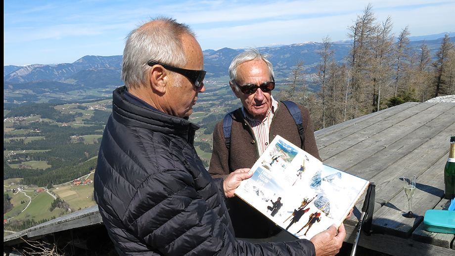 Erinnerung: Vom Schöckl zu den Bergen der Welt. Foto: ©Auferbauer