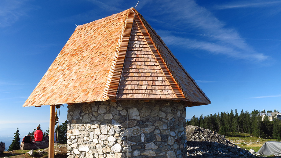 Die Schöcklkapelle (1435 m). Foto: ©Auferbauer