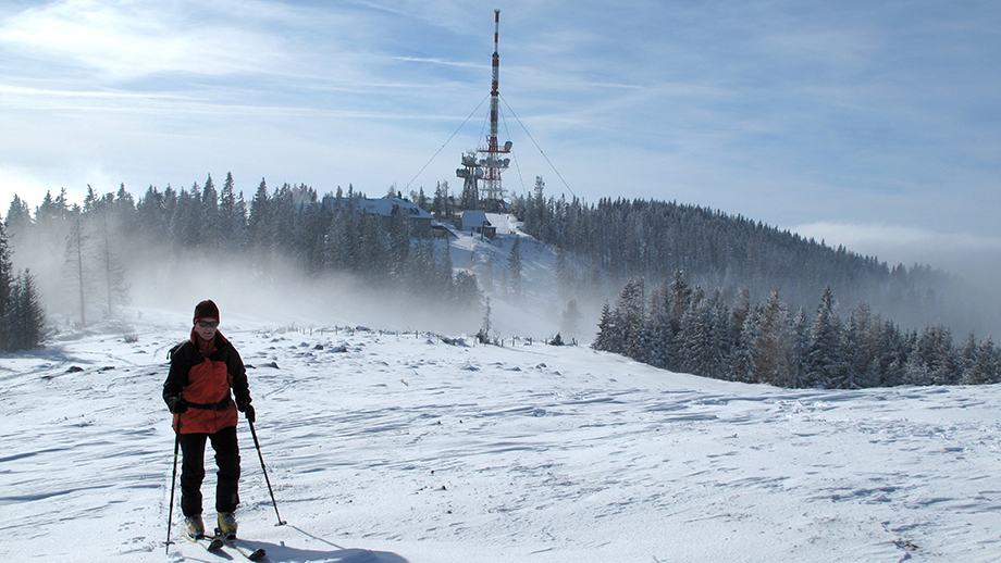 Kontrast: Über das Schöckl-Plateau zum Ostgipfel bzw. Schöcklkopf (1423 m). Foto: ©Auferbauer