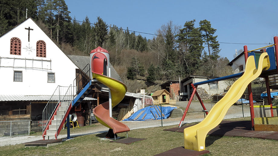 Am Buschenschank Scheiklhof (730 m). Foto: ©Auferbauer