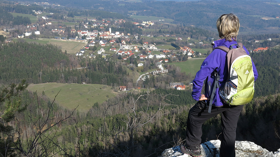 Auf der Fürwallnerhöhe (910 m), Richtung St. Radegund. Foto: ©Auferbauer