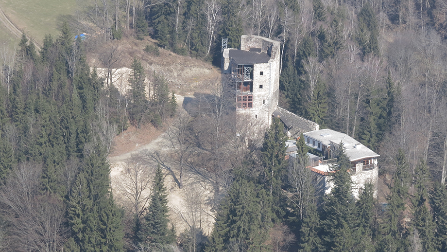 Ruine Ehrenfels, in der St. Radegunder Klamm. Foto: ©Auferbauer