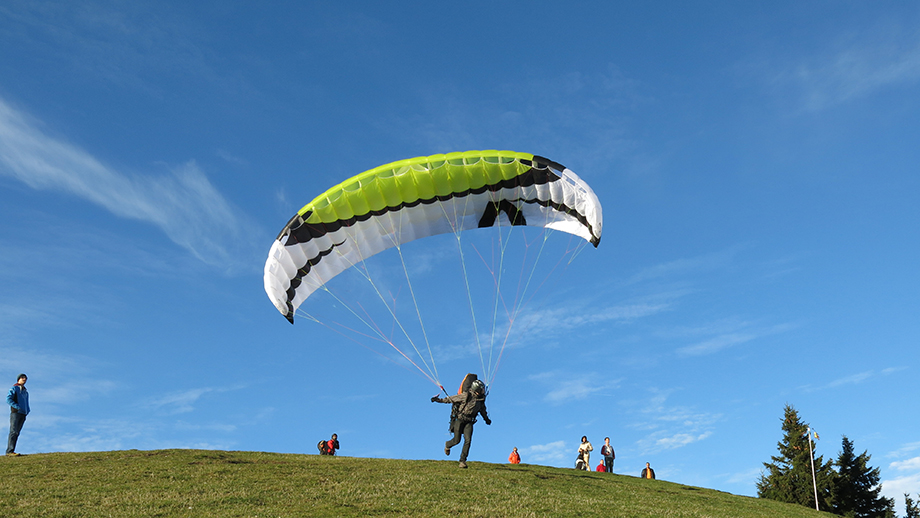 Am Schöcklkopf (1423 m) anlaufen. Foto: ©Auferbauer