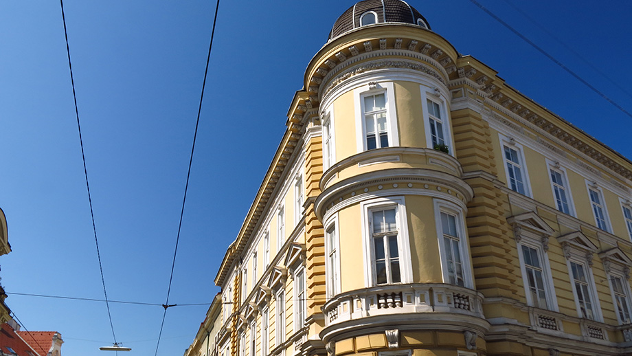 Sparbersbachgasse Kreuzung Rechbauerstraße. Foto: ©Auferbauer