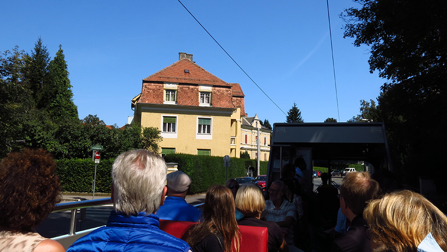 Leechgasse, Straßenbahnlinie 1. Foto: ©Auferbauer