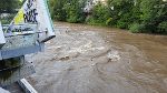 Die hochwasserführende Mur (Symbolfoto)