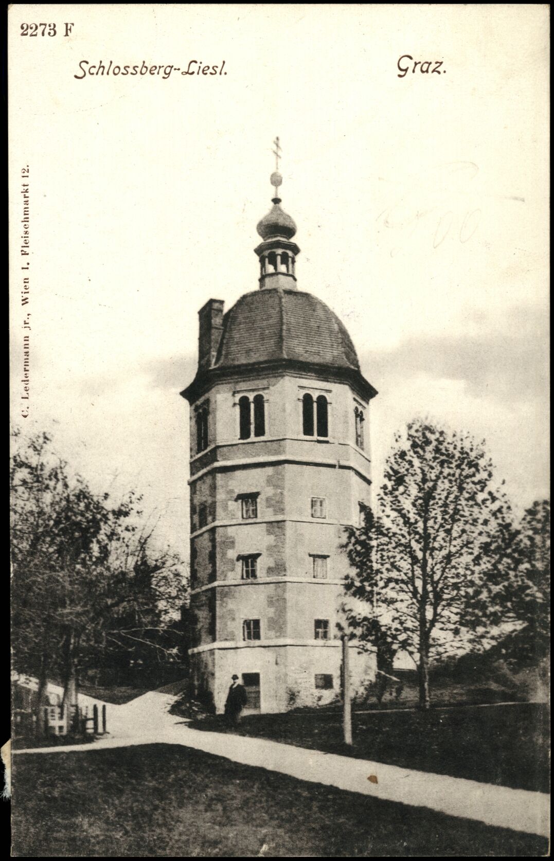 Graz, Schlossber-Liesl; vor 1905; Österreichische Nationalbibliothek. Ansichtskarten online. httpdata.onb.ac.atAKONAK054_060