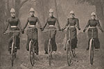 Frauen beim Radfahren, 1893