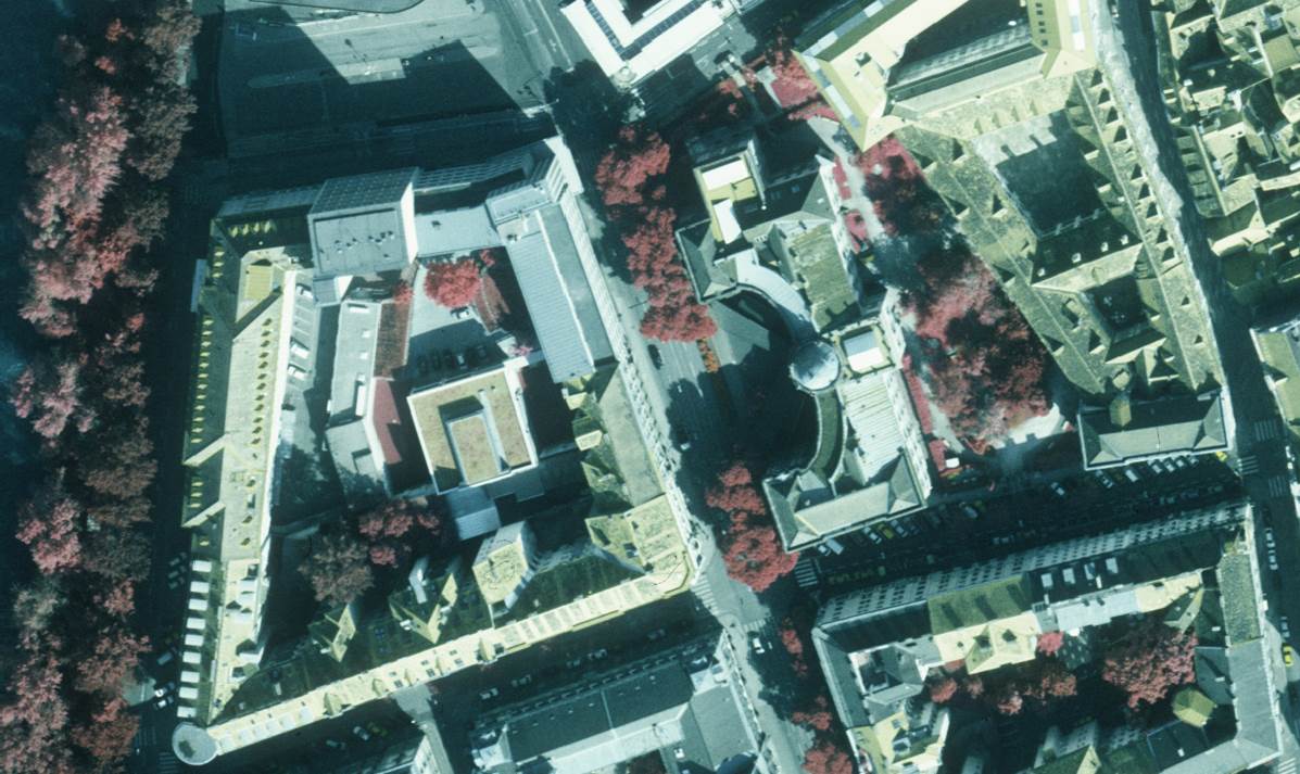 Bildflug_1999_Bereich_Neutorgasse © Stadtvermessungsamt Bildflug_1999_Bereich_Neutorgasse
