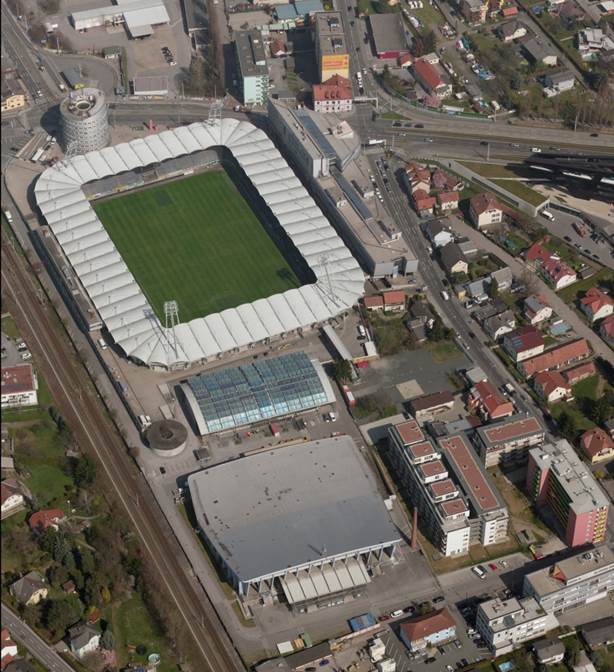 Bildflug_2015_Schrägaufnahme_Bereich_Stadion_Liebenau © Stadtvermessungsamt Bildflug_2015_Schrägaufnahme_Bereich_Stadion_Liebenau