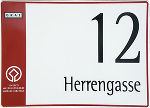 Grazer Hausnummerntafel innerhalb des Geltungsbereiches "Weltkulturerbe" © Stadt Graz / Wieser Grazer Hausnummerntafel innerhalb des Geltungsbereiches "Weltkulturerbe"