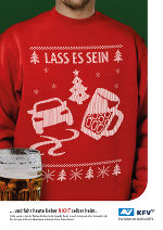 Lass es sein! - so der Appell. © AUVA / KFV Lass es sein! - so der Appell. © AUVA / KFV