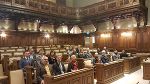 Durfte nicht fehlen - ein Besuch im Grazer Rathaus. © Janisch Durfte nicht fehlen - ein Besuch im Grazer Rathaus. © Janisch