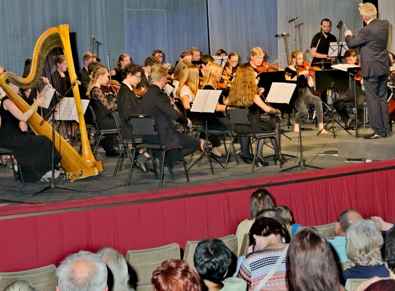 Das Konzert in Uzhgorod, der westlichsten Stadt der Ukraine