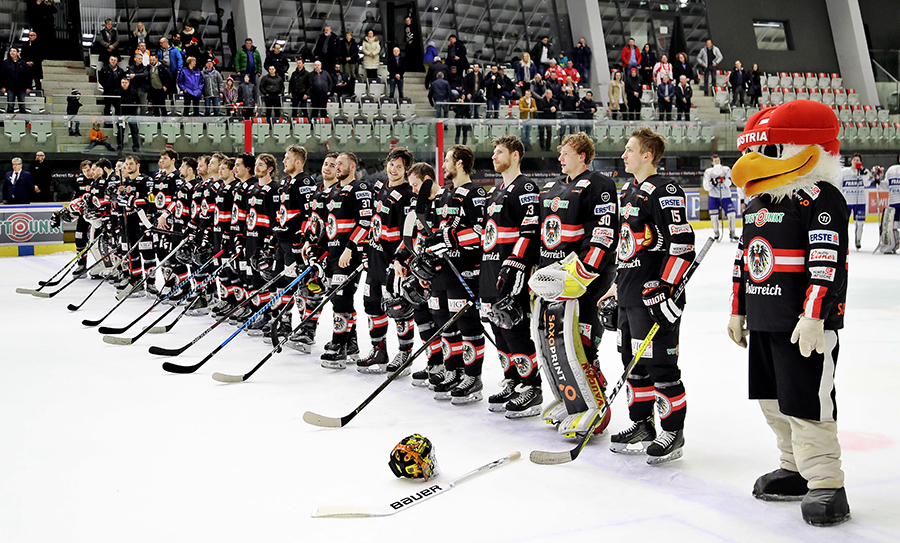 Jubelt unser Eishockey-Nationalteam 2026 in Graz über olympische Erfolge? © GEPA pictures Jubelt unser Eishockey-Nationalteam 2026 in Graz über olympische Erfolge? © GEPA pictures