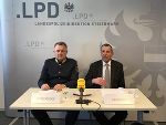 Die Generalmajore Manfred Komericky und Wolfgang Lackner präsentieren die Statistik 2017. © LPD Die Generalmajore Manfred Komericky und Wolfgang Lackner präsentieren die Statistik 2017. © LPD