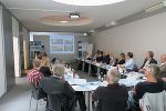 Eine ExpertInnenrunde aus ganz Österreich diskutierte im Grazer Rathaus Lösungen für eine nachhaltige Citylogistik.