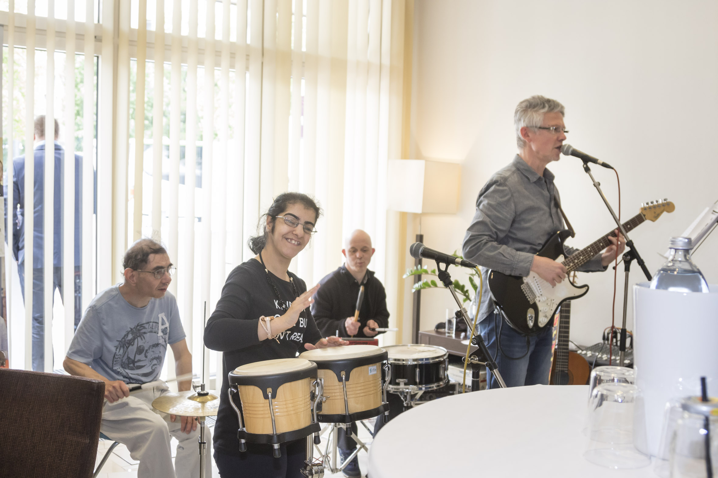 Für musikalische Untermalung wurde von Jugend am Werk gesorgt. © Stadt Graz/Fischer Für musikalische Untermalung wurde von Jugend am Werk gesorgt. © Stadt Graz/Fischer