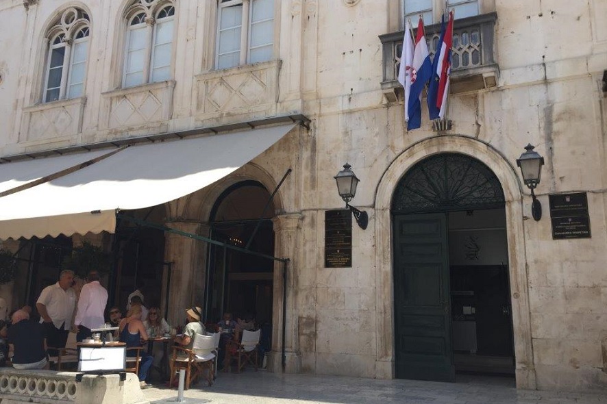Das Rathaus von Dubrovnik.