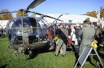 Eine Alouette III wird am Mariahilfer Platz stehen. © ÖBH Eine Alouette III wird am Mariahilfer Platz stehen. © ÖBH