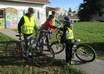 Stadträtin Kahr mit Trainer Martin Almer und Werner Madlencnik (GF Easy Drivers Radfahrschule) © Wehap/Stadt Graz Stadträtin Kahr mit Trainer Martin Almer und Werner Madlencnik (GF Easy Drivers Radfahrschule) © Wehap/Stadt Graz