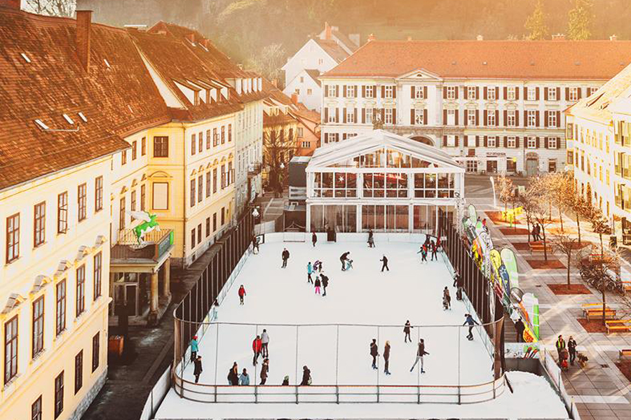 Eislaufvergnügen ganz unabhängig von der Witterung: Die Grazer Winterwelt macht es von MItte November bis Ende Jänner möglich. © Wolfgang Mally Eislaufvergnügen ganz unabhängig von der Witterung: Die Grazer Winterwelt macht es von MItte November bis Ende Jänner möglich. © Wolfgang Mally