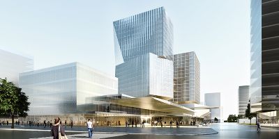 Wie man es dreht und wendet: Das höchste Hochhaus von Graz wird aus allen Richtungen einen Blickfang darstellen. © Architektur Consult Wie man es dreht und wendet: Das höchste Hochhaus von Graz wird aus allen Richtungen einen Blickfang darstellen. © Architektur Consult