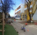 Symbolbild: Kindergarten von außen Symbolbild: Kindergarten von außen