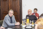 Die Architekten DI Christoph Mayrhofer (links) und DI Gernot Hillinger gewannen den Architekturwettbewerb. © Stadt Graz/Fischer Die Architekten DI Christoph Mayrhofer (links) und DI Gernot Hillinger gewannen den Architekturwettbewerb. © Stadt Graz/Fischer