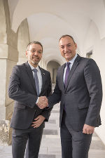v.l.: Minister Kickl und Vizebürgermeister Eustacchio © Stadt Graz/Fischer v.l.: Minister Kickl und Vizebürgermeister Eustacchio © Stadt Graz/Fischer