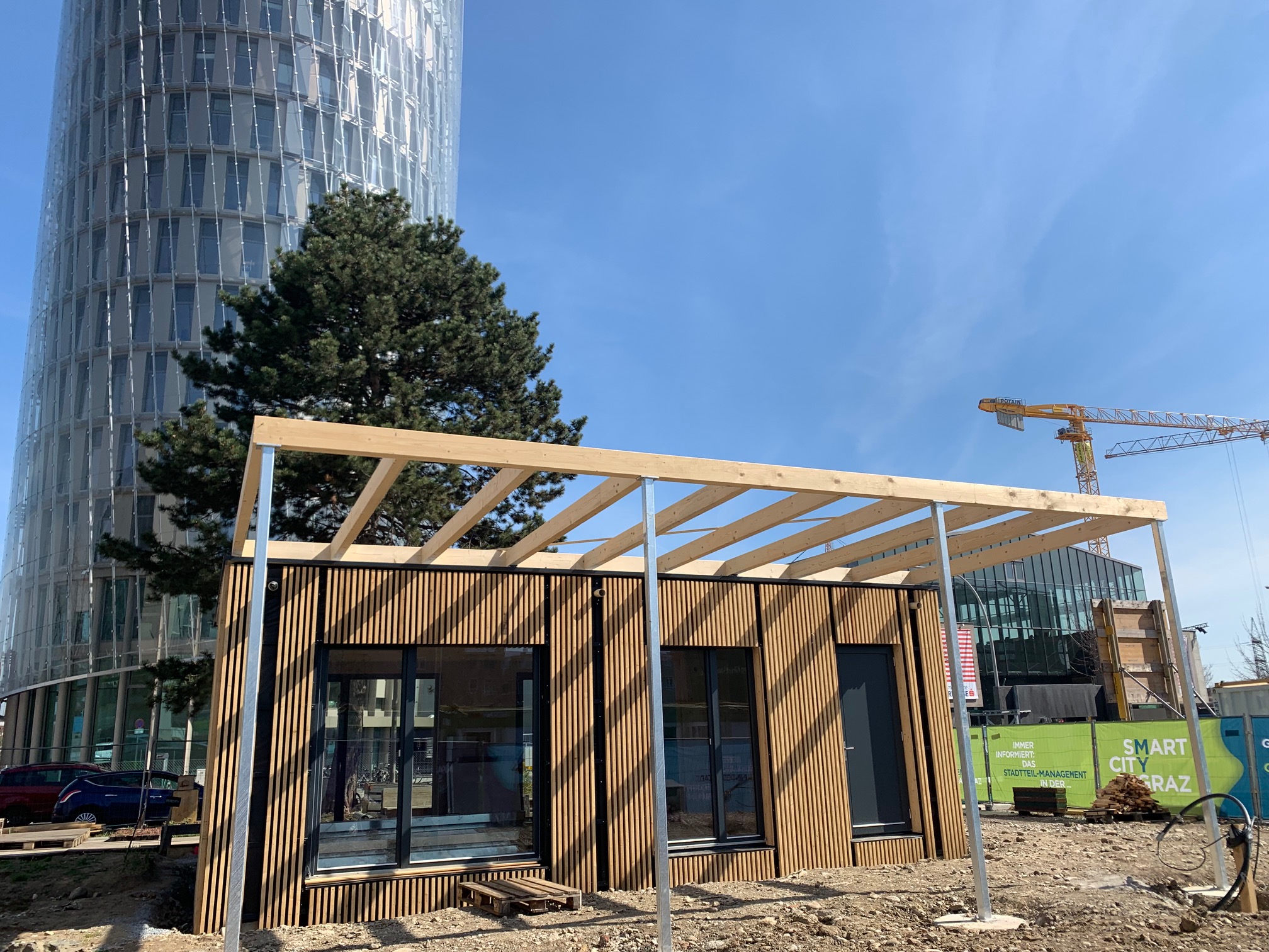 Das green.LAB ist angekommen © Stadt Graz Das green.LAB ist angekommen © Stadt Graz
