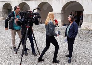 Stadträtin Kahr beim Interview © Stadt Graz/Wehap Stadträtin Kahr beim Interview © Stadt Graz/Wehap
