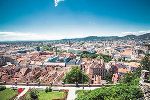 Graz Ansicht von oben