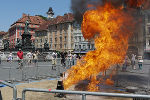 Brandschutz-Aktion am Grazer Hauptplatz. © Foto: Ecki Brandschutz-Aktion am Grazer Hauptplatz. © Foto: Ecki