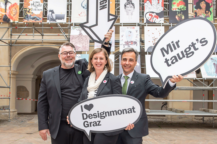 Eröffnung Designmonat © Stadt Graz/Fischer Eröffnung Designmonat