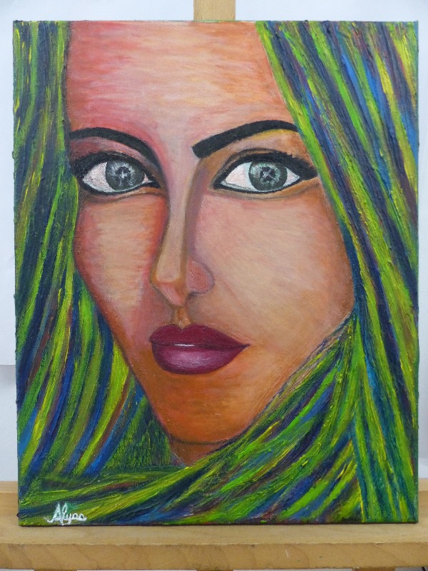 Die Kunstwerke der 8 KünstlerInnen aus dem Irak, Afghanistan, Syrien und den Philippinen der Ausstellung "Lass es uns zeigen" © Maryam Mohammadi, Habibeh Husseini und MigrantInnenbeirat Die Kunstwerke der 8 KünstlerInnen aus dem Irak, Afghanistan, Syrien und den Philippinen der Ausstellung "Lass es uns zeigen"