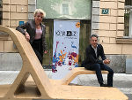 Abteilungsleiterin Ingrid Krammer, Stadtrat Kurt Hohensinner