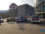 Großeinsatz in der Waagner-Biro-Straße. © Stadt Graz/SiM Großeinsatz in der Waagner-Biro-Straße. © Stadt Graz/SiM