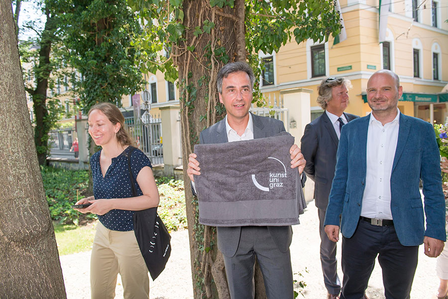 Eröffnung des neuen Meranparks © Stadt Graz/Fischer Eröffnung des neuen Meranparks © Stadt Graz/Fischer