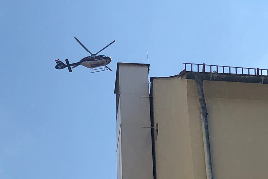 Brandanschlag im Grazer Rathaus