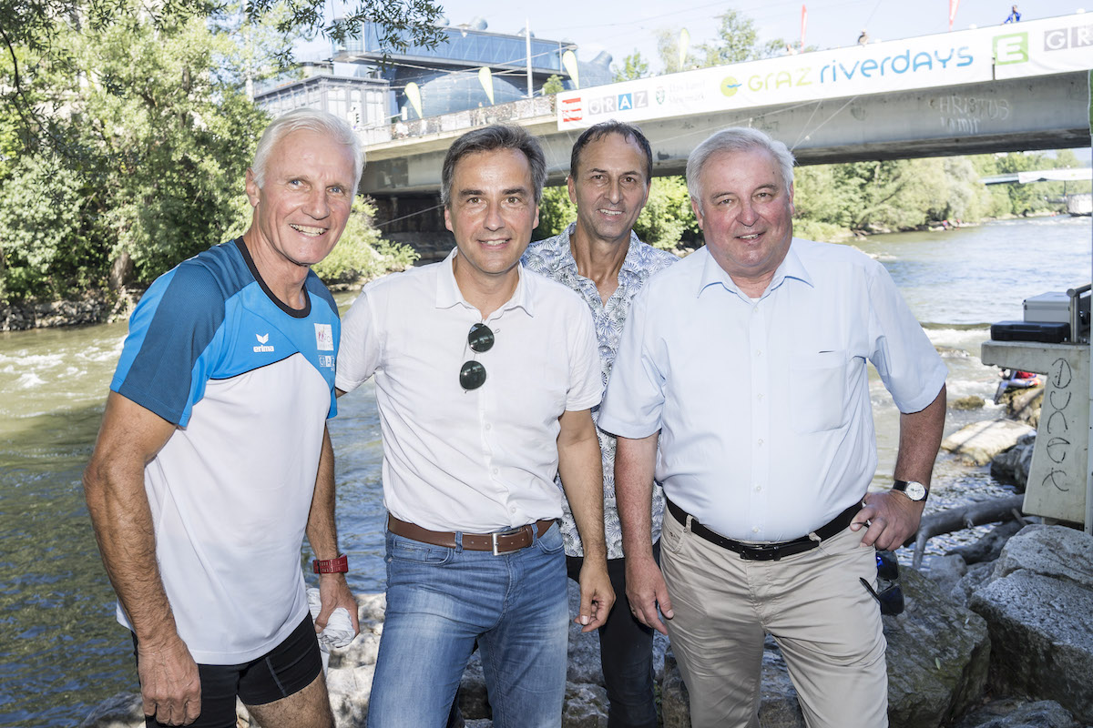 In der Hitze der Stadt entpuppten sich die Riverdays als coole Abwechslung. © Stadt Graz/Fischer In der Hitze der Stadt entpuppten sich die Riverdays als coole Abwechslung.