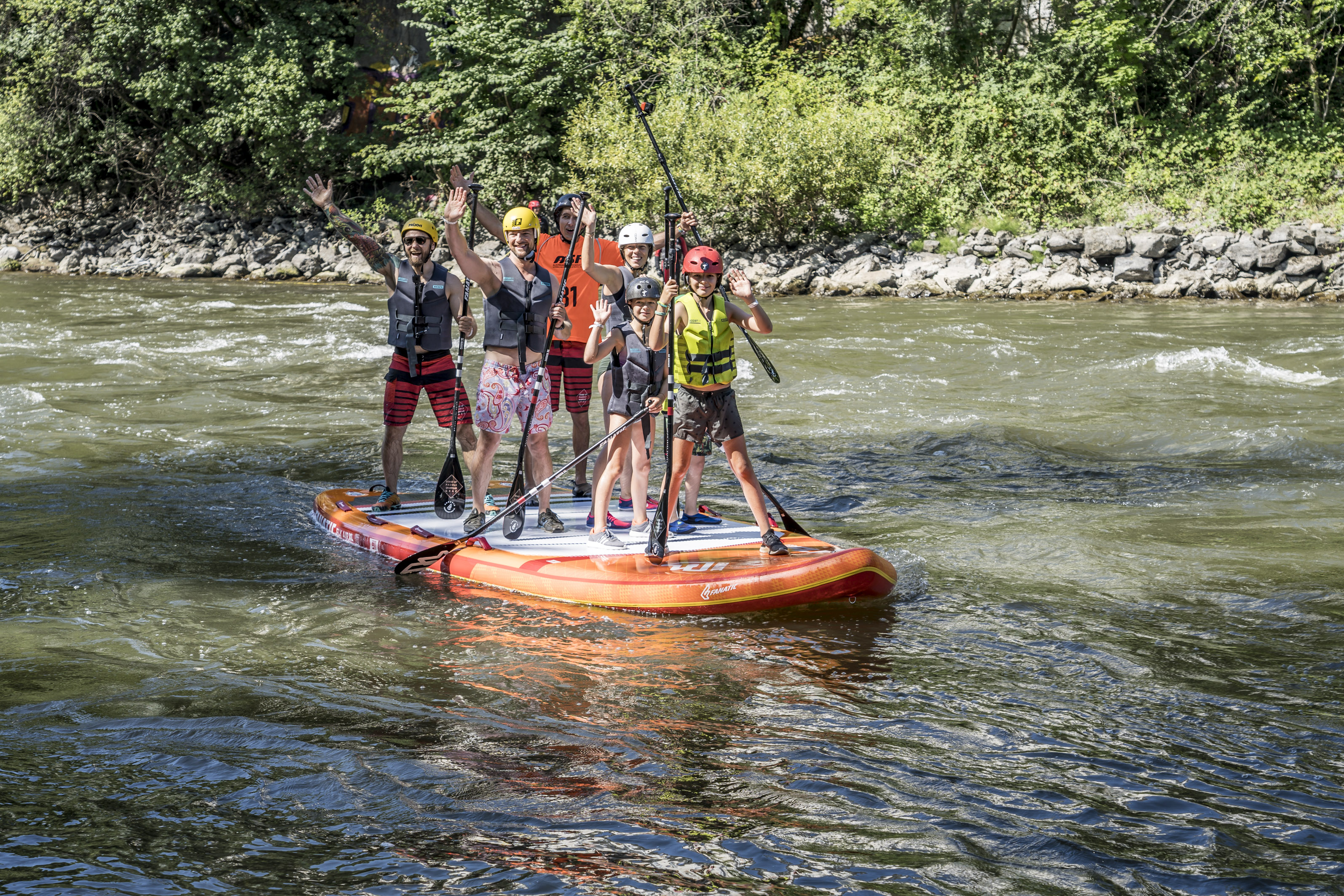 In der Hitze der Stadt entpuppten sich die Riverdays als coole Abwechslung. © Stadt Graz/Fischer In der Hitze der Stadt entpuppten sich die Riverdays als coole Abwechslung.