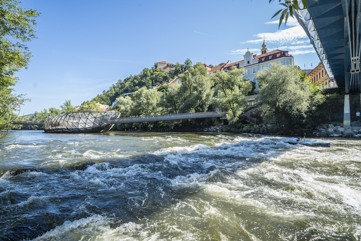 In der Hitze der Stadt entpuppten sich die Riverdays als coole Abwechslung. © Stadt Graz/Fischer In der Hitze der Stadt entpuppten sich die Riverdays als coole Abwechslung.