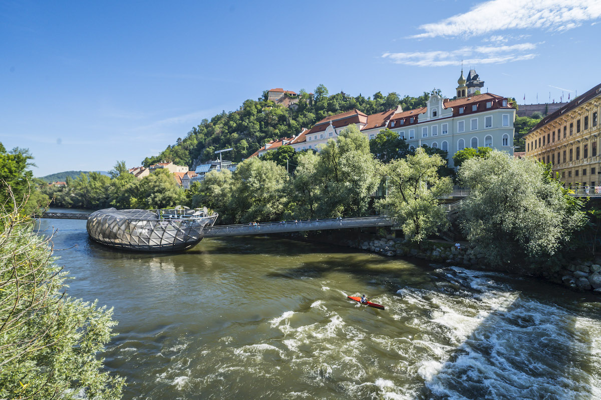 In der Hitze der Stadt entpuppten sich die Riverdays als coole Abwechslung. © Stadt Graz/Fischer In der Hitze der Stadt entpuppten sich die Riverdays als coole Abwechslung.