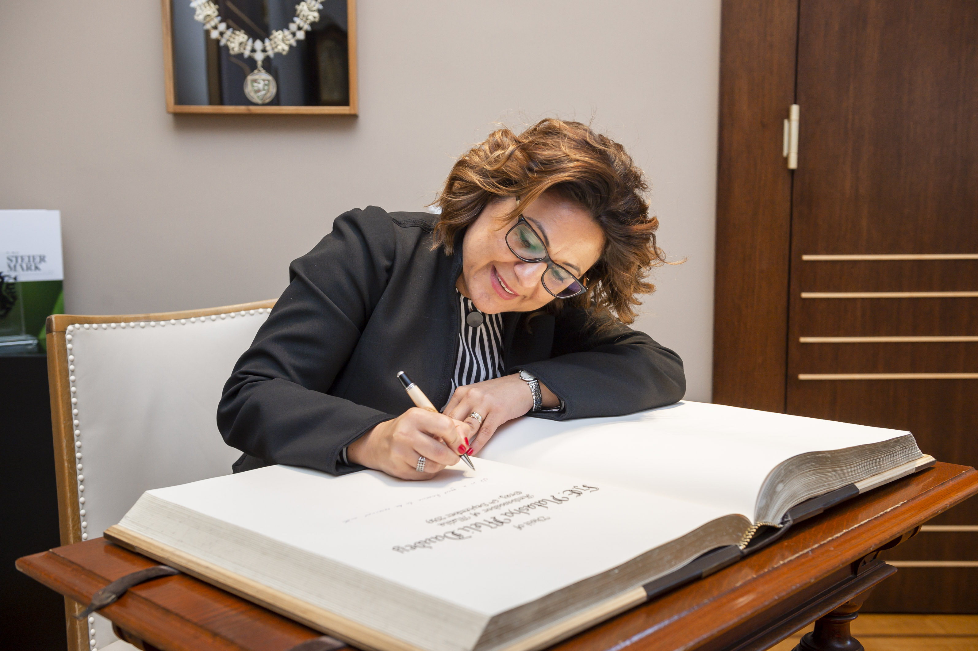 Meli Daudey will die Zusammenarbeit mit Graz intensivieren. © Stadt Graz/Fischer Meli Daudey will die Zusammenarbeit mit Graz intensivieren. © Stadt Graz/Fischer