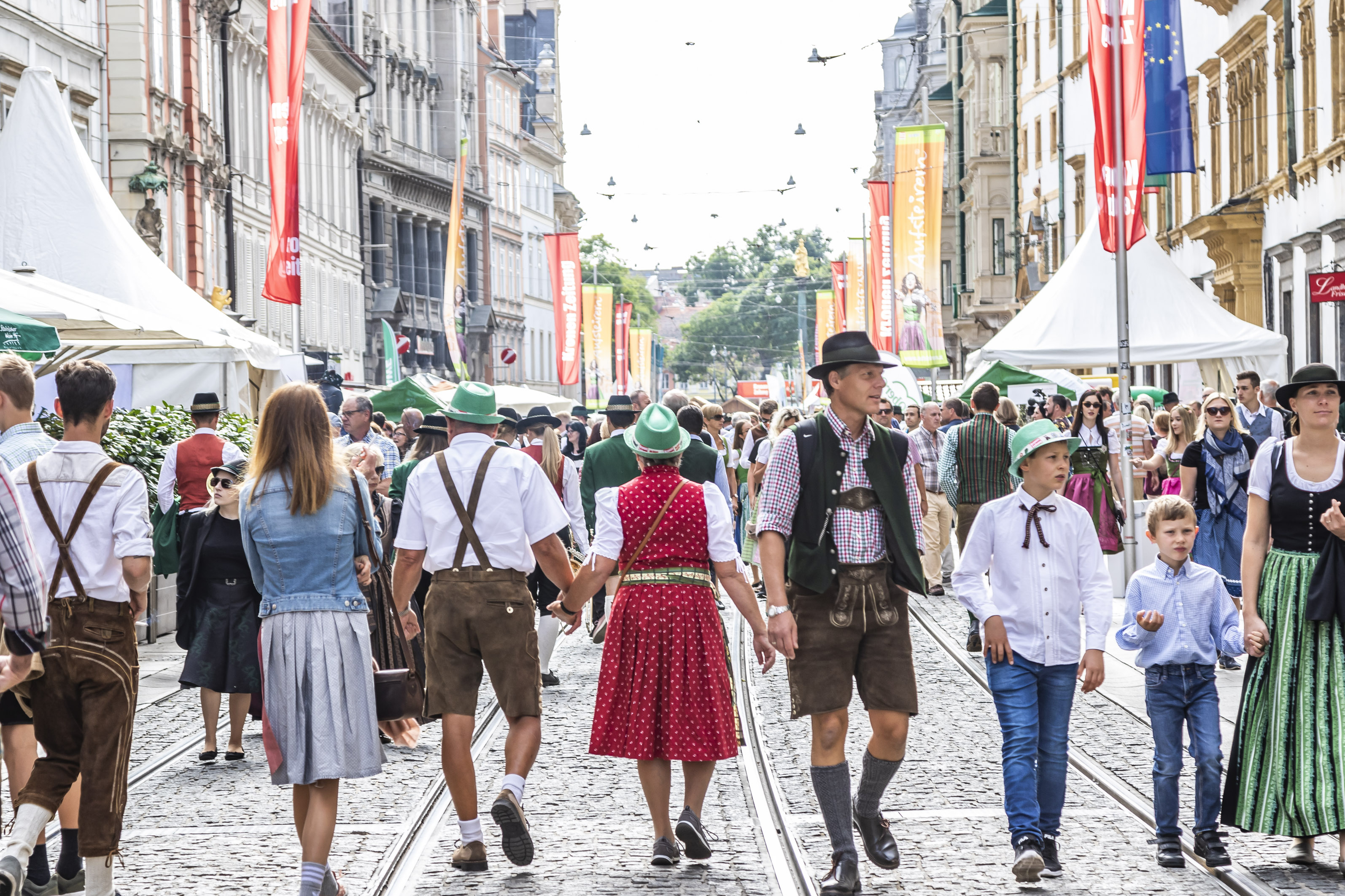 Impressionen vom Aufsteirern © Stadt Graz/Fischer Impressionen vom Aufsteirern © Stadt Graz/Fischer
