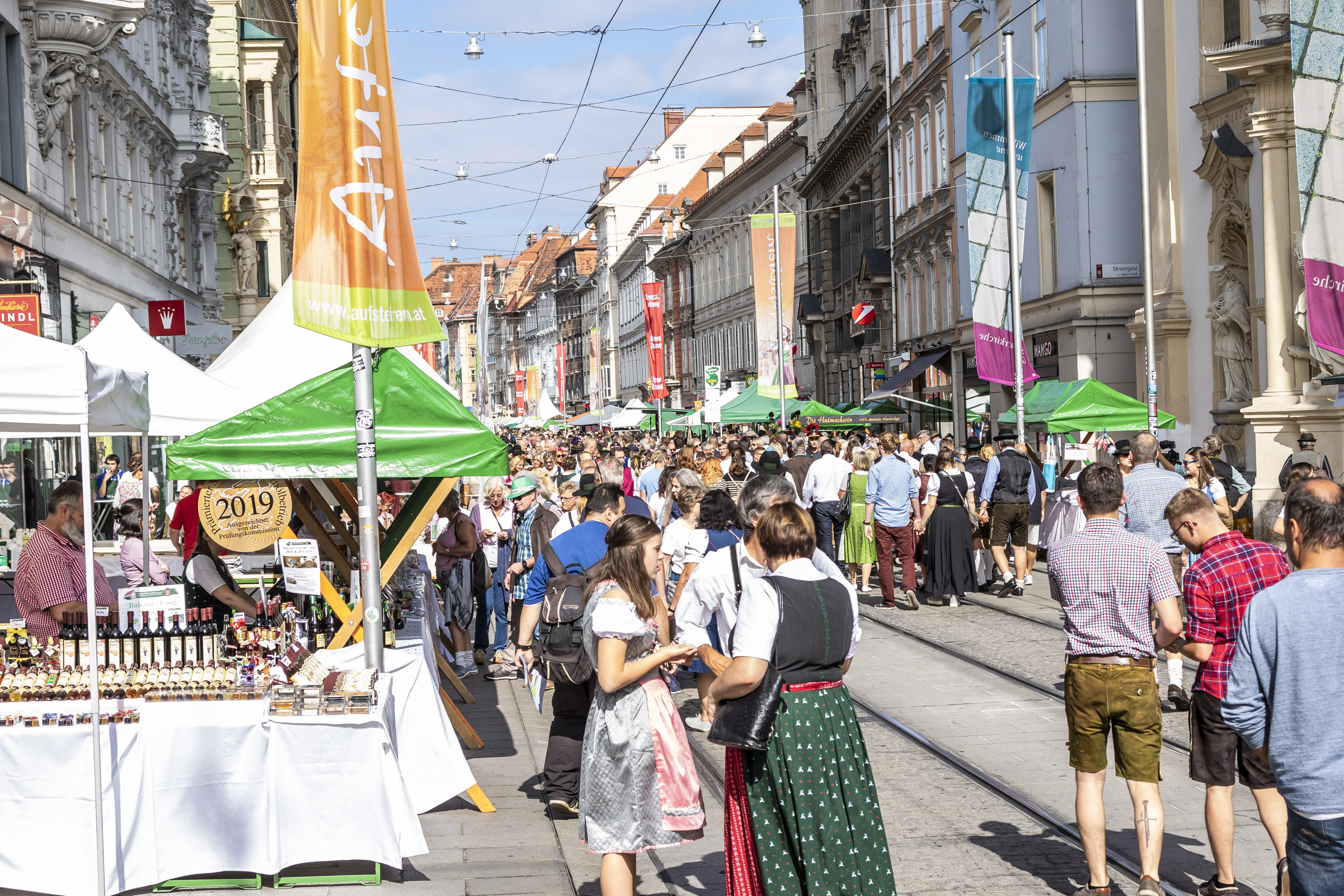 Impressionen vom Aufsteirern © Stadt Graz/Fischer Impressionen vom Aufsteirern © Stadt Graz/Fischer